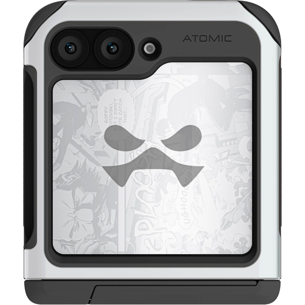 Ghostek Galaxy Z Flip 6 Darbeye Dayankl ATOMIC Klf-Silver 