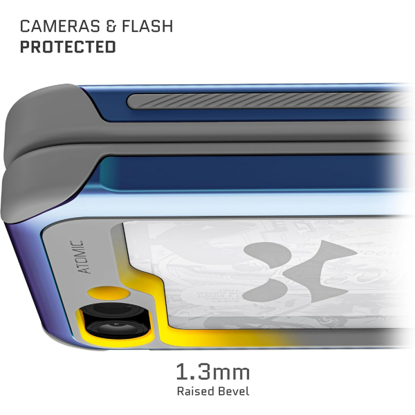 Ghostek Galaxy Z Flip 6 Darbeye Dayankl ATOMIC Klf-Prismatic