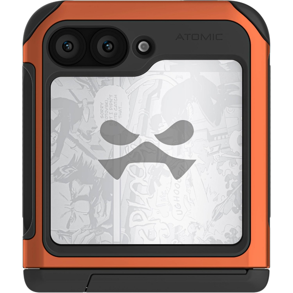 Ghostek Galaxy Z Flip 6 Darbeye Dayankl ATOMIC Klf-Orange