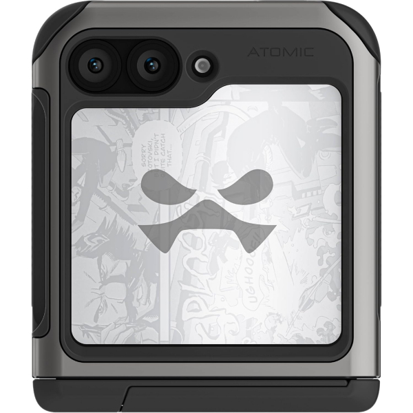 Ghostek Galaxy Z Flip 6 Darbeye Dayankl ATOMIC Klf-Gunmetal 