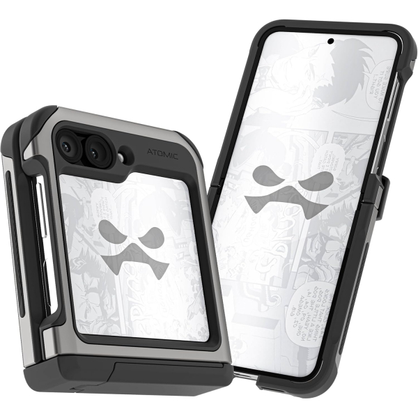 Ghostek Galaxy Z Flip 6 Darbeye Dayankl ATOMIC Klf-Gunmetal 