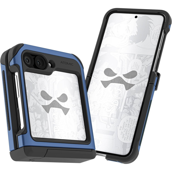 Ghostek Galaxy Z Flip 6 Darbeye Dayankl ATOMIC Klf-Blue