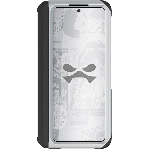 Ghostek ATOMIC Samsung Galaxy Z Fold 5 Darbeye Dayankl Klf-Silver