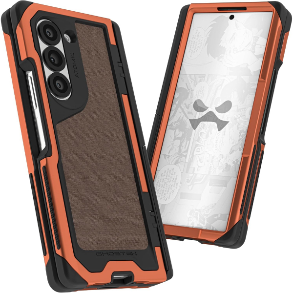 Ghostek ATOMIC  Galaxy Z Fold 6 Darbeye Dayankl Klf-Orange