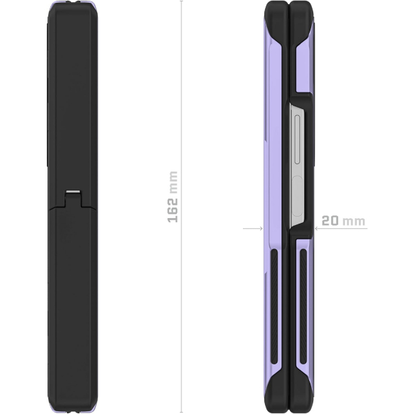 Ghostek ATOMIC  Galaxy Z Fold 6 Darbeye Dayankl Klf-Purple