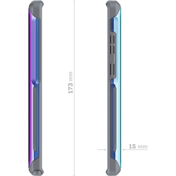 Ghostek ATOMIC Slim Serisi Galaxy S22 Klf (MIL-STD-810G)-Prismatic