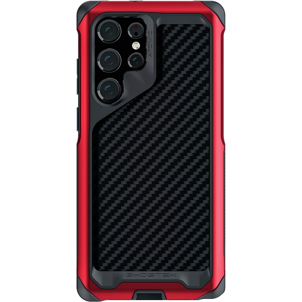 Ghostek ATOMIC Slim Serisi Galaxy S22 Plus Klf (MIL-STD-810G)-Carbon Fiber