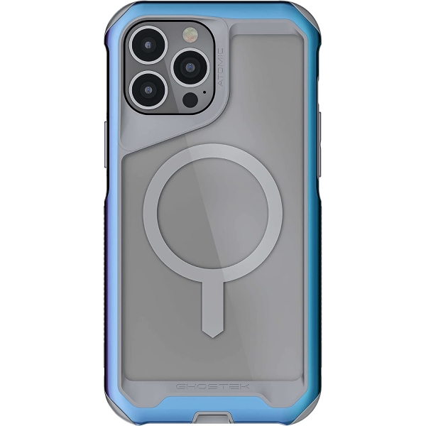 Ghostek Atomic Slim Serisi iPhone 13 Pro Max Kılıf (MIL-STD-810G)-Prismatic