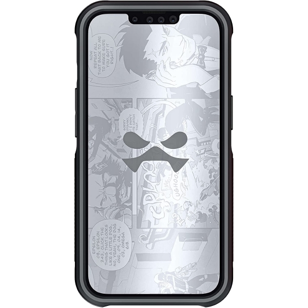 Ghostek Atomic Slim Serisi iPhone 13 Pro Max Kılıf (MIL-STD-810G)-Carbon Fiber