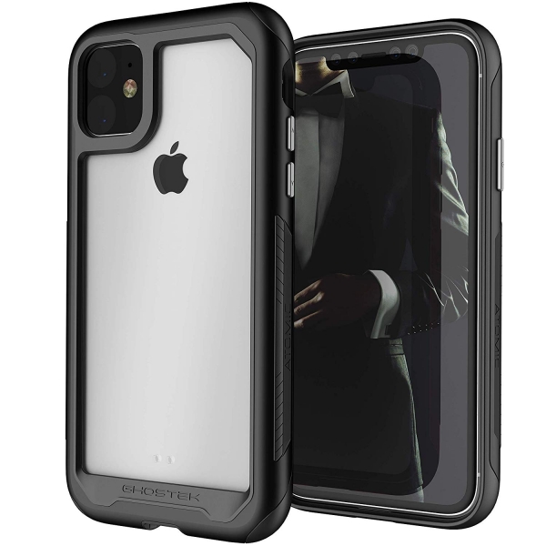 Ghostek Apple iPhone 11 Atomic Slim Serisi Klf (MIL-STD-810G)-Black