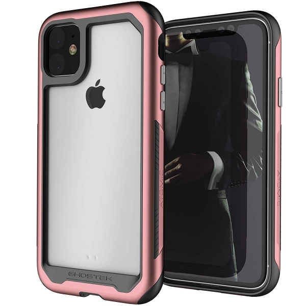 Ghostek Apple iPhone 11 Atomic Slim Serisi Klf (MIL-STD-810G)-Pink