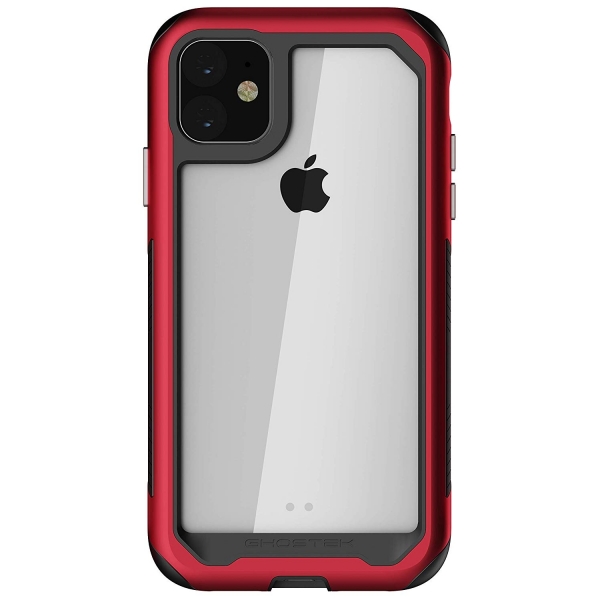 Ghostek Apple iPhone 11 Atomic Slim Serisi Klf (MIL-STD-810G)-Red