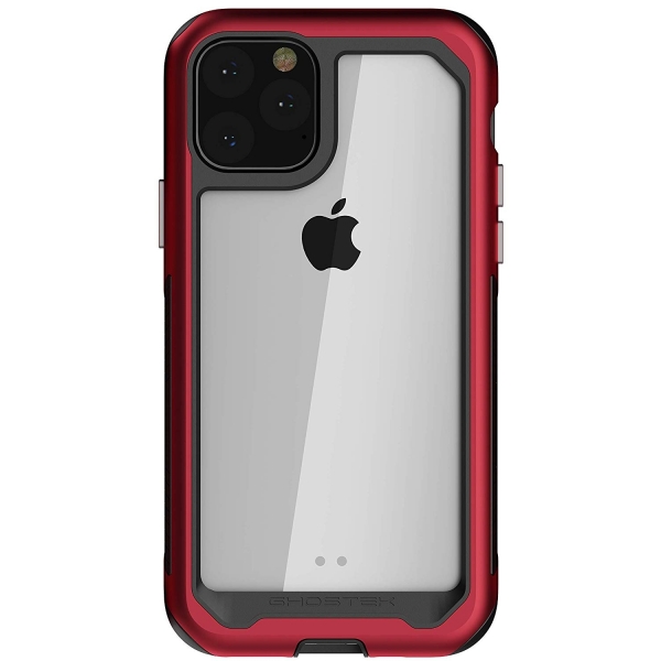 Ghostek Apple iPhone 11 Pro Atomic Slim Serisi Klf (MIL-STD-810G)-Red