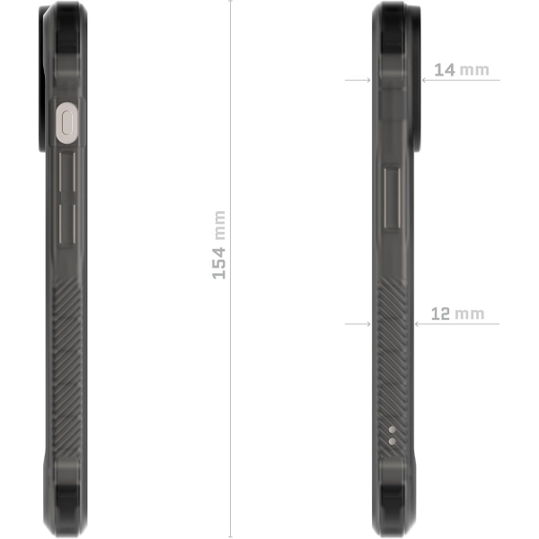 Ghostek Apple iPhone 16e Covert Klf-Smoke Matte