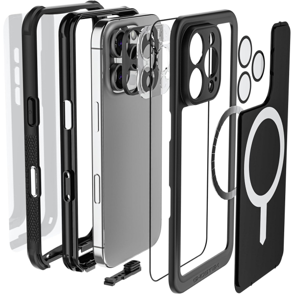 Ghostek Apple iPhone 16 Pro Su Geirmez Nautical Klf-Black