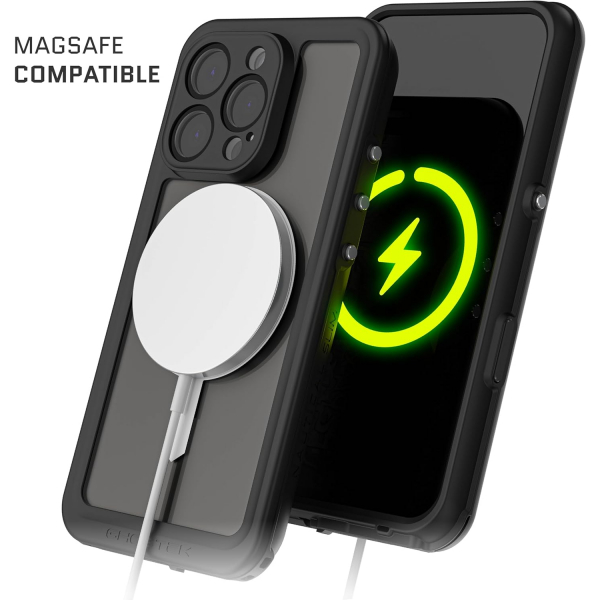 Ghostek Apple iPhone 16 Pro Su Geirmez Slim Klf -Clear