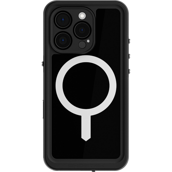 Ghostek Apple iPhone 16 Pro Su Geirmez Slim Klf -Black