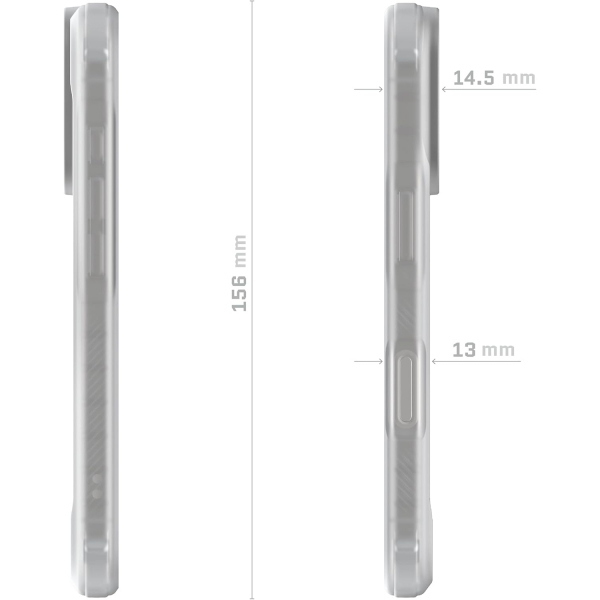 Ghostek Apple iPhone 17 Covert Klf-Clear Matte