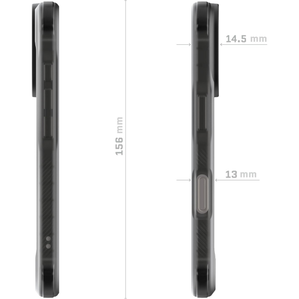 Ghostek Apple iPhone 17 Covert Klf-Smoke Matte