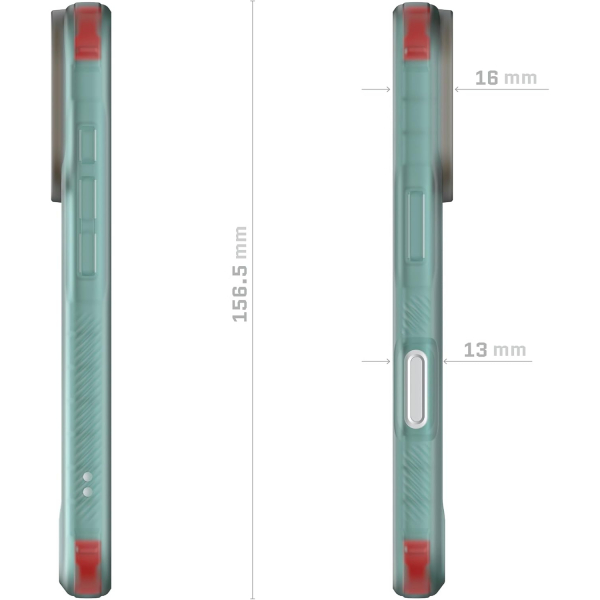 Ghostek Apple iPhone 17 Pro Covert Klf-Teal