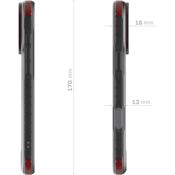 Ghostek Apple iPhone 17 Pro Max Covert Klf-Smoke