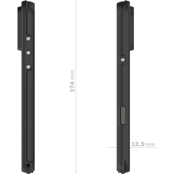 Ghostek Apple iPhone 17 Pro Max Su Geirmez Slim Klf -Clear