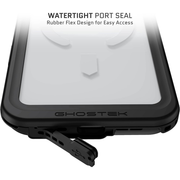 Ghostek Apple iPhone 17 Pro Max Su Geirmez Slim Klf -Clear