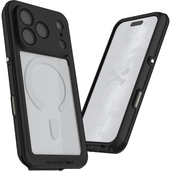 Ghostek Apple iPhone 17 Pro Su Geirmez Slim Klf -Clear