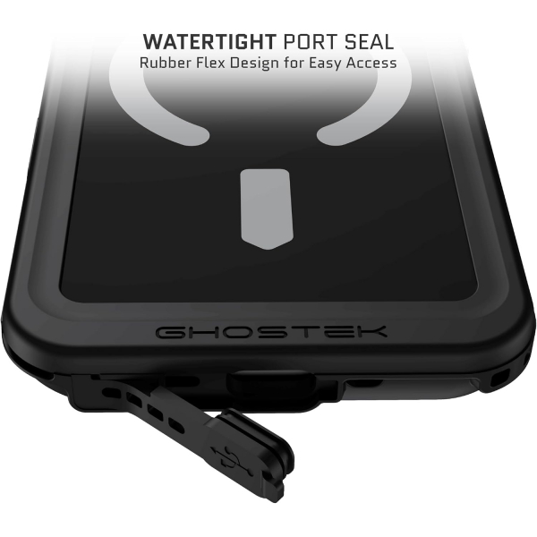 Ghostek Apple iPhone 17 Pro Su Geirmez Slim Klf -Black