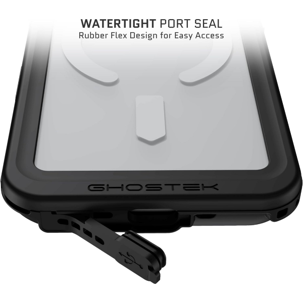 Ghostek Apple iPhone 17 Pro Su Geirmez Slim Klf -Black