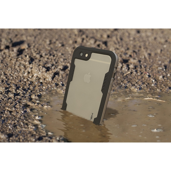 Ghostek Apple iPhone 6/6S Plus Atomic 2.0 Serisi Su Geirmez Klf-Silver