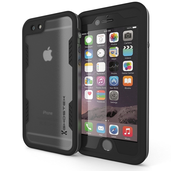 Ghostek Apple iPhone 6/6S Plus Atomic 2.0 Serisi Su Geirmez Klf-Space Gray
