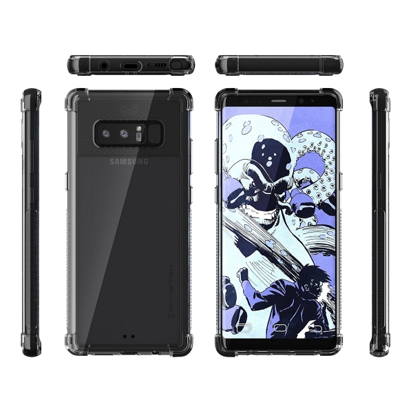Ghostek Covert 2 Galaxy Note 8 effaf Klf (MIL-STD-810G)-Black