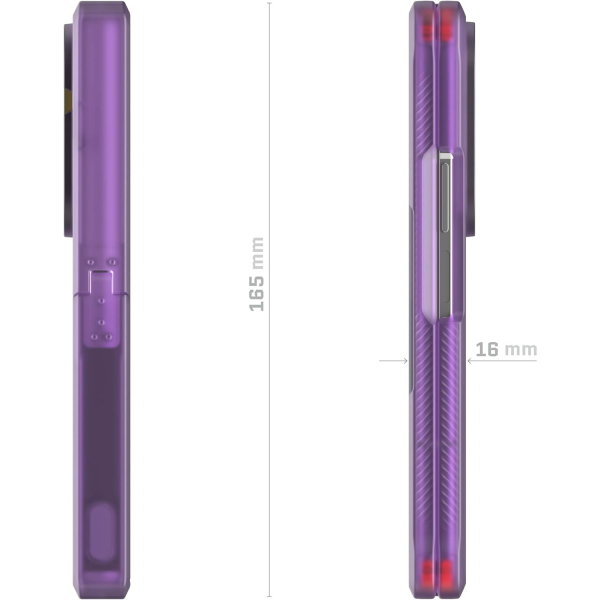 Ghostek Samsung Galaxy Z Fold 7 Covert Klf-Purple