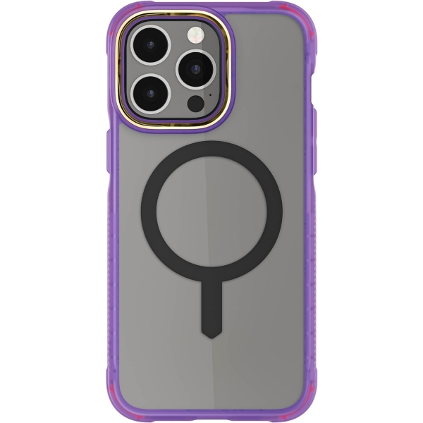 Ghostek Covert Serisi Apple iPhone 15 Pro Max Klf (MIL-STD-810G)-Purple