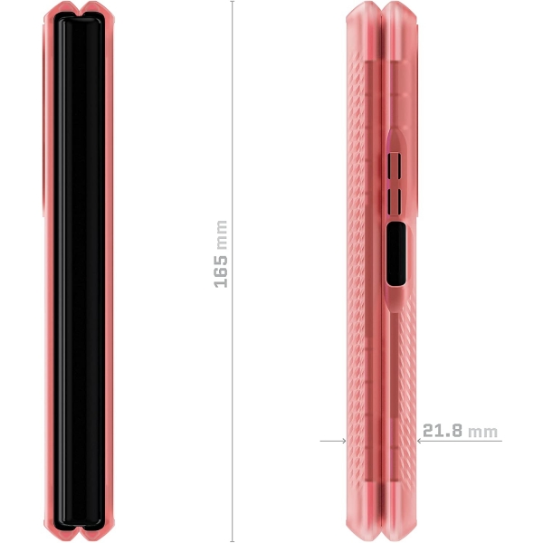 Ghostek Covert Serisi Samsung Galaxy Z Fold 3 Klf-Pink