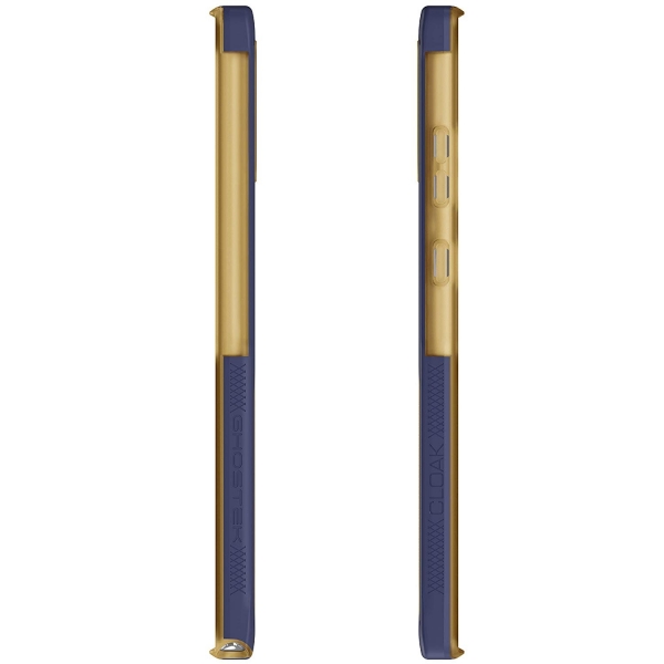 Ghostek Galaxy Note 10 Plus Cloak Serisi Klf (MIL-STD-810G)-Blue Gold