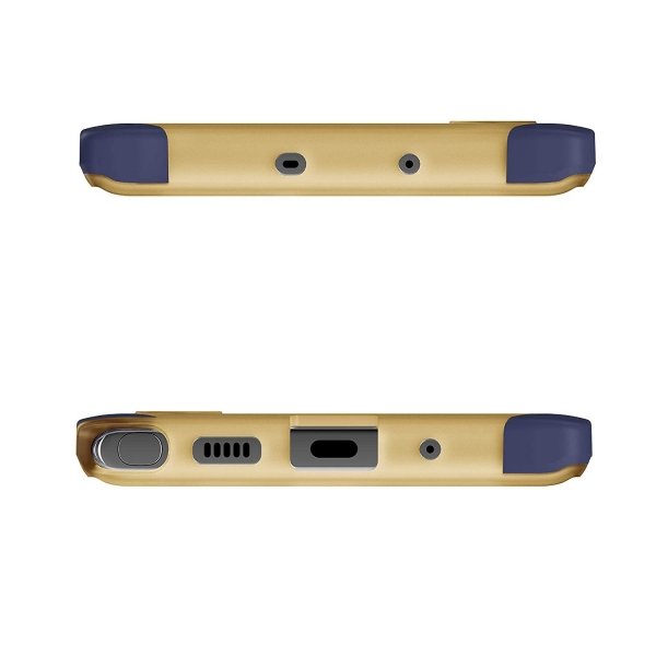 Ghostek Galaxy Note 10 Plus Cloak Serisi Klf (MIL-STD-810G)-Blue Gold
