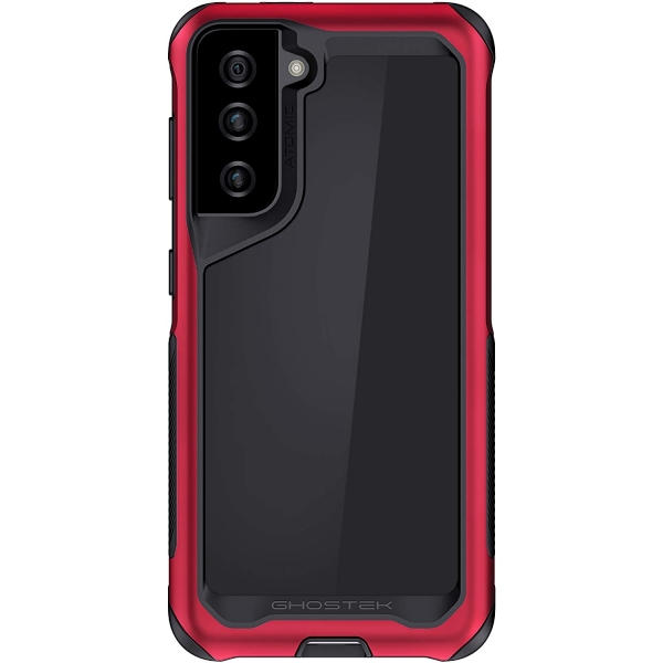 Ghostek Galaxy S21 Atomic Slim Serisi Klf (MIL-STD-810G)-Red