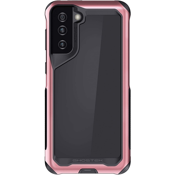 Ghostek Galaxy S21 Ultra Atomic Slim Serisi Klf (MIL-STD-810G)-Pink