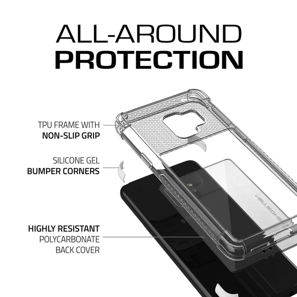 Ghostek Galaxy S9 Covert Klf (MIL-STD-810G)-White
