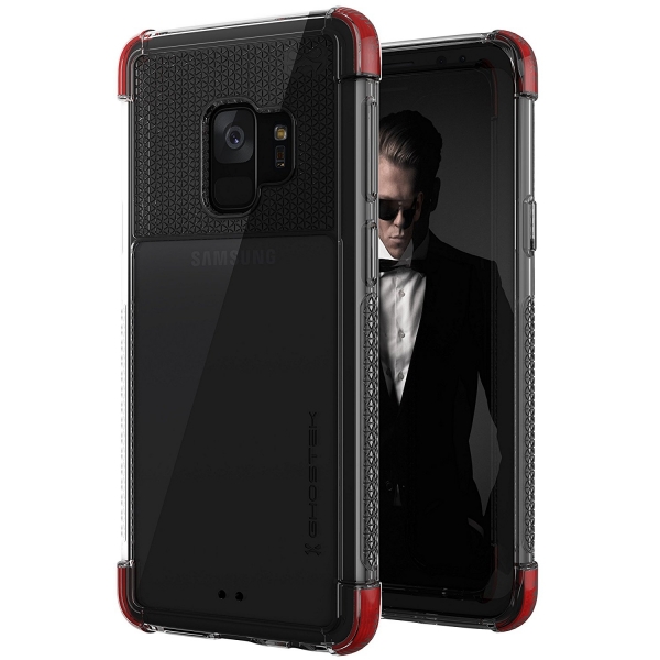 Ghostek Galaxy S9 Covert Klf (MIL-STD-810G)-Red