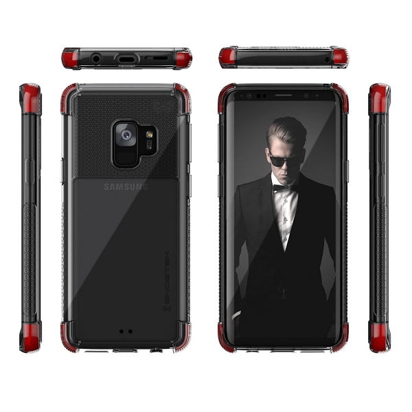 Ghostek Galaxy S9 Covert Klf (MIL-STD-810G)-Red
