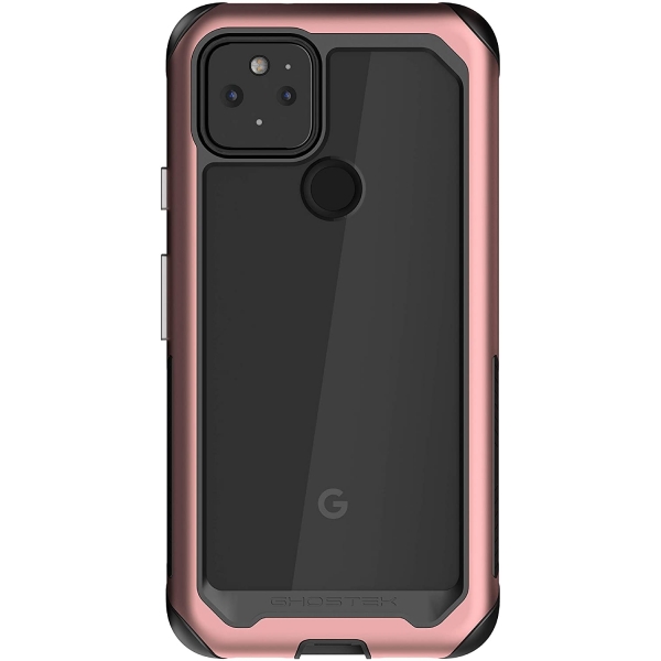 Ghostek Google Pixel 5 Atomic Slim Serisi Klf (MIL-STD-810G)-Pink