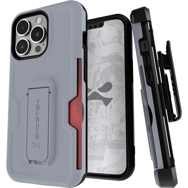  Ghostek Iron Armor Serisi iPhone 13 Mini Klf (MIL-STD-810G)-Matte Gray