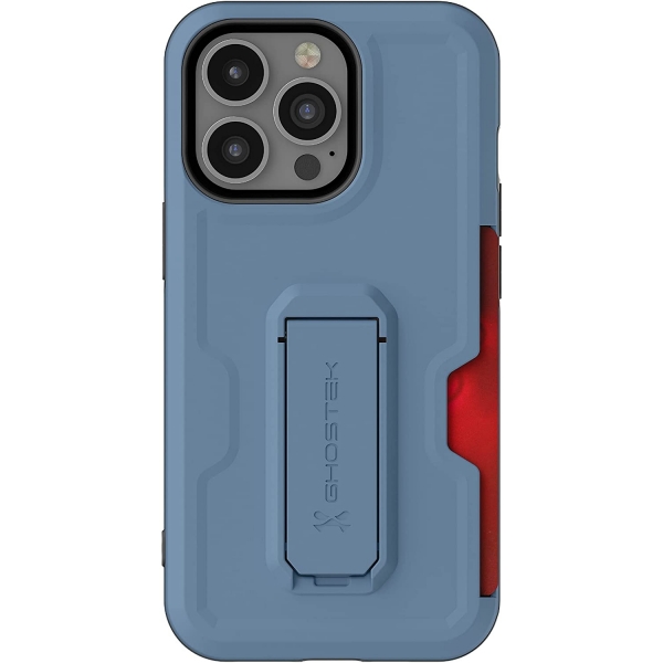  Ghostek Iron Armor Serisi iPhone 13 Pro Klf (MIL-STD-810G)-Matte Blue