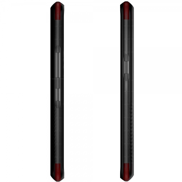 Ghostek LG V50 Covert Clear Serisi Klf  (MIL-STD-810G)-Black