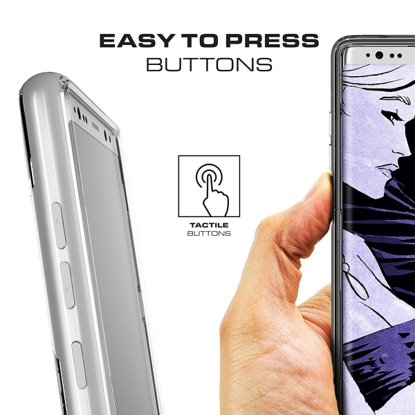 Ghostek Samsung Galaxy Note 8 Cloak 3 Serisi Klf (MIL-STD-810G)-Teal