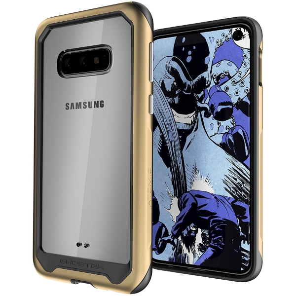 Ghostek Galaxy S10e Atomic Slim Serisi Klf (MIL-STD-810G)-Gold