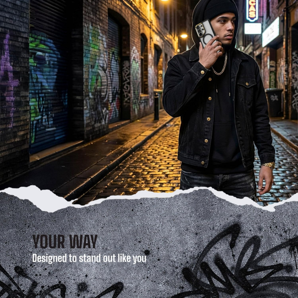 Ghostek Samsung Galaxy S26 Ultra Covert Clear K�l�f-Black